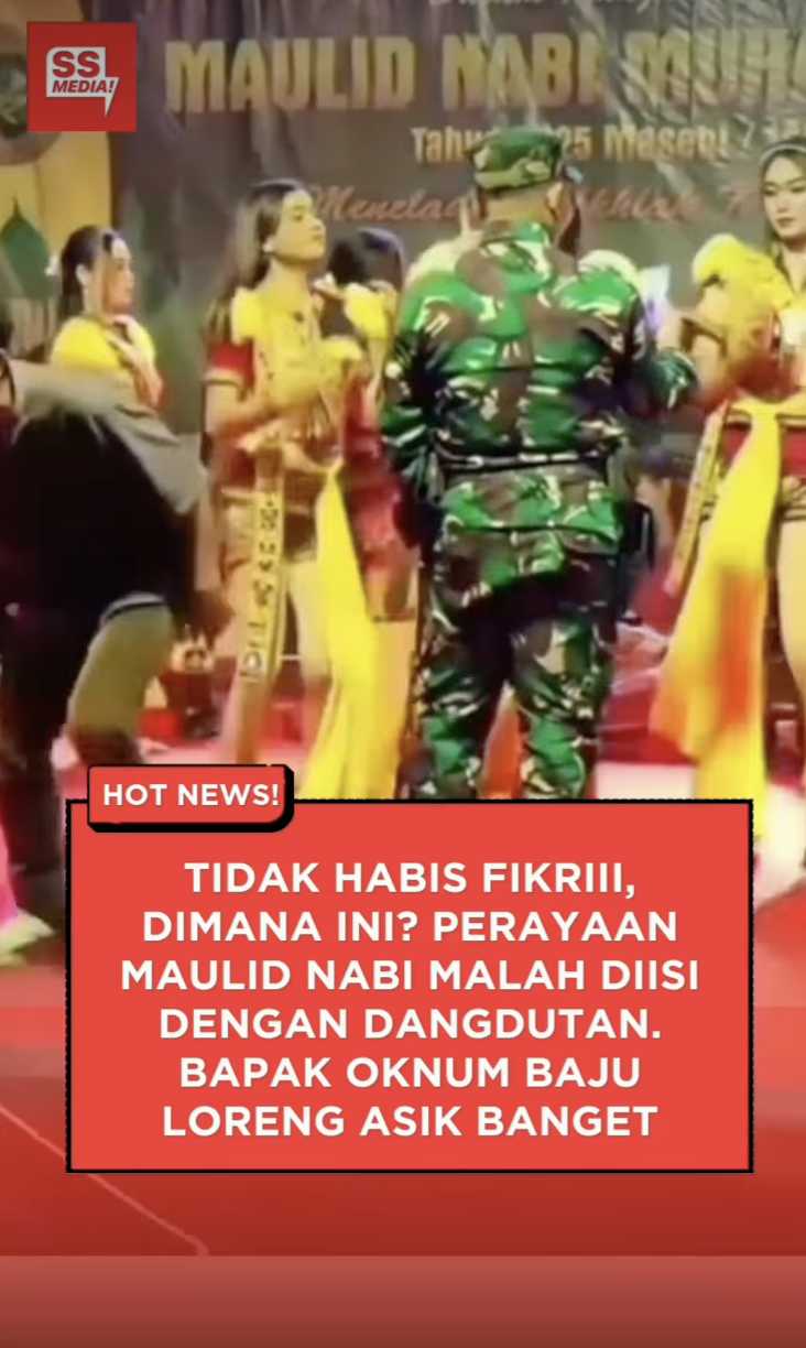 Joget erotis di perayaan Maulid Nabi